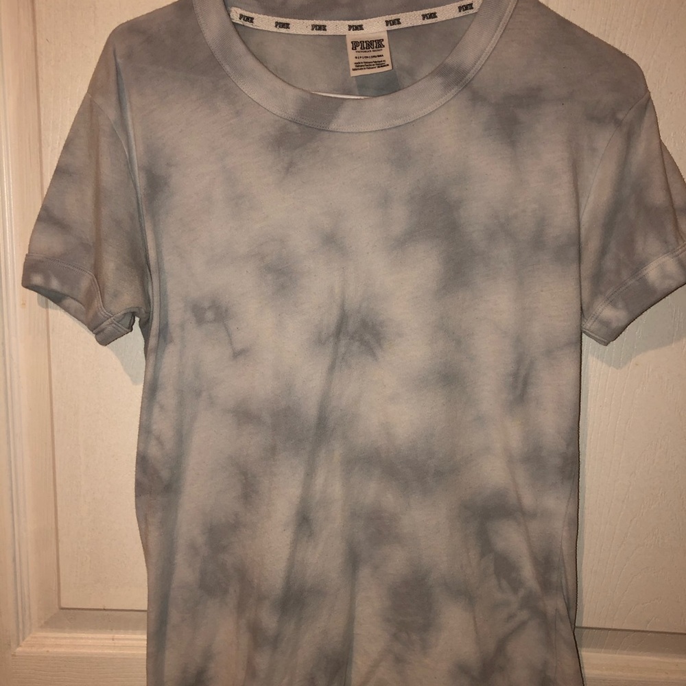 PINK tie dye t shirt